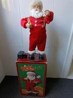 Swingende kerstman met muziek op adapter., Diversen, Ophalen, Zo goed als nieuw