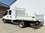 Iveco Daily 35C14 Kipper Dubbele Cabine Dubbellucht Trekhaak, 4 deurs, Gebruikt, Zwart, Iveco