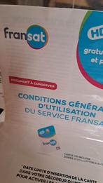 Carte Fransat, Audio, Tv en Foto, Schotelantennes