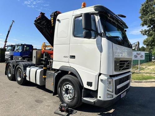 Volvo FH 420 6x4 TRACTOR + CRANE/KRAN PALFINGER PK33002 E (6, Autos, Camions, Entreprise, ABS, Rétroviseurs électriques, Vitres électriques