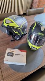 2 motor helmen, Motoren, Ophalen