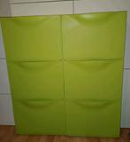 6 groene Trones IKEA, Maison & Meubles, Armoires | Armoires à chaussures, Enlèvement, Utilisé