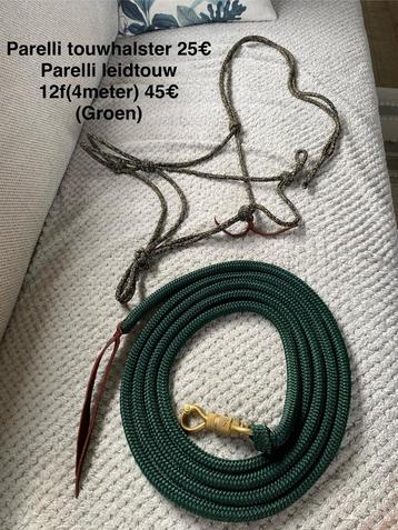 Parelli touwhalster en leidtouw beschikbaar voor biedingen