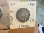 2 francs 1887 Frankrijk, Enlèvement ou Envoi, France, Monnaie en vrac, Argent