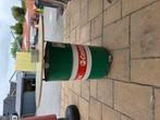 Olievat Castrol statafel met wieltjes hangtafel € 100 euro, Huis en Inrichting, Tafels | Statafels, Ophalen, Gebruikt
