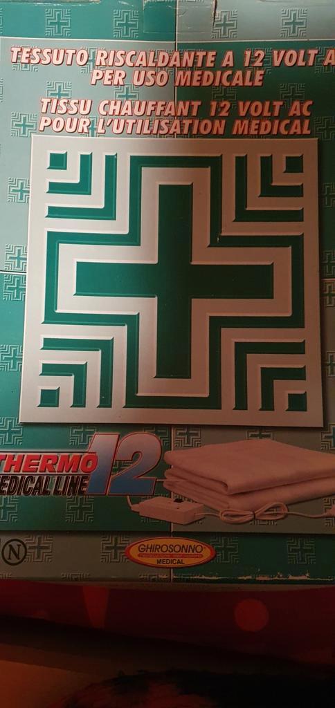 Couverture chauffante médicale, Huis en Inrichting, Woonaccessoires | Plaids en Woondekens, Zo goed als nieuw, Ophalen of Verzenden