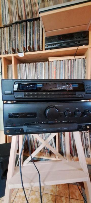kenwood a45 versterker + ge 450 equalizer  beschikbaar voor biedingen