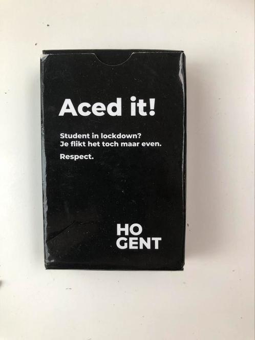 Compleet kaartspel HoGent - lock down, Verzamelen, Speelkaarten, Jokers en Kwartetten, Gebruikt, Speelkaart(en), Ophalen of Verzenden