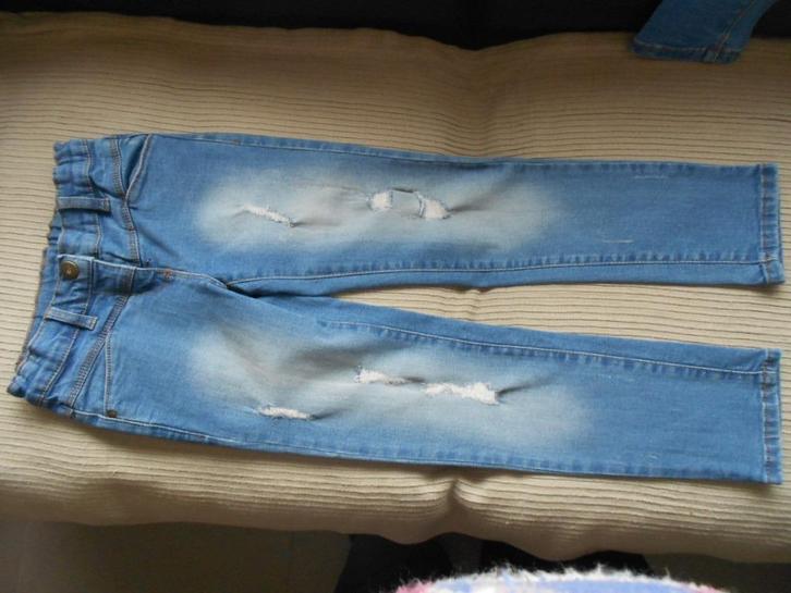 jeansbroek TAO mt 116, Kinderen en Baby's, Kinderkleding | Maat 116, Gebruikt, Meisje, Broek, Ophalen of Verzenden