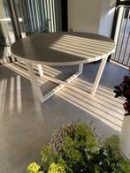 Tuintafel met 4 tuinstoelen, Ophalen, Rond, Zo goed als nieuw, Modern