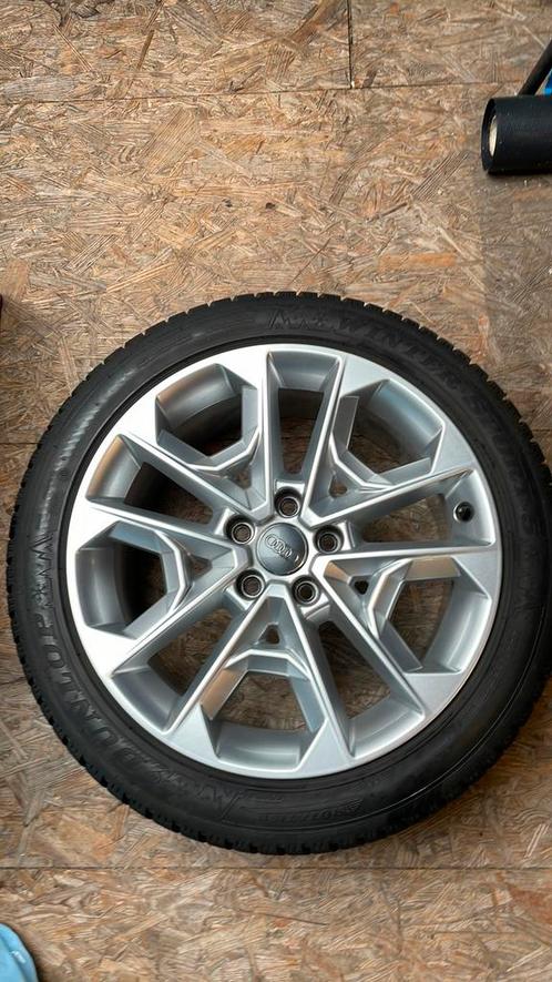 Audi velgen met winterbanden, Auto-onderdelen, Banden en Velgen, Velg(en), Winterbanden, 18 inch, 235 mm, Personenwagen, Ophalen