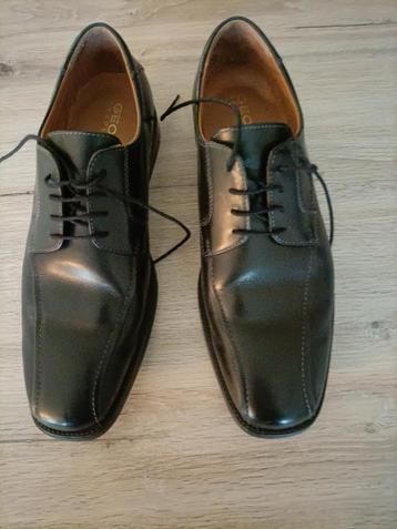 1 paar geox schoenen zwart beschikbaar voor biedingen