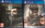 Dishonored 2 en 3 PS4, Games en Spelcomputers, Zo goed als nieuw
