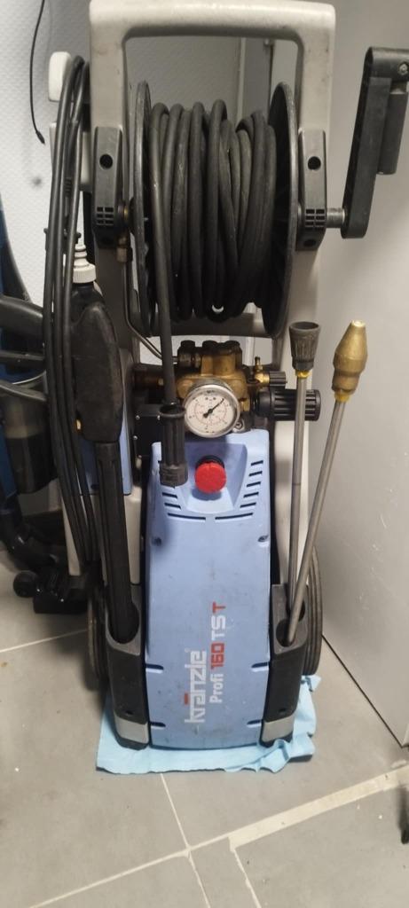 Kränzle Profi 160 TST hogedrukreiniger, Tuin en Terras, Hogedrukreinigers, Gebruikt, Elektrisch, Met regelbare waterdruk, Met autostop en -start