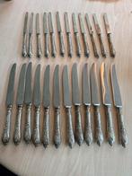 Grote en kleine zilveren messen, Huis en Inrichting, Keuken | Bestek, Ophalen, Gebruikt, Zilver, Los bestek