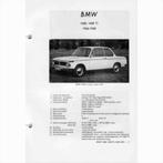 BMW 1600 1600 Ti Vraagbaak losbladig 1966-1968 #2 Nederlands, Boeken, Auto's | Boeken, Gelezen, BMW, Ophalen of Verzenden