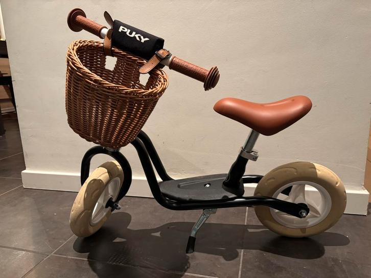 Puky Classic Retro Loopfiets / Draisienne – Met mandje, Kinderen en Baby's, Speelgoed | Buiten | Voertuigen en Loopfietsen, Zo goed als nieuw