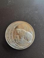 1992 Andorra 10 diners zilver bruine beer met jong, Zilver, Losse munt, Overige landen, Verzenden