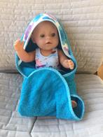 158. Babyborn: Nieuw badpakje met kaphanddoek, Kinderen en Baby's, Speelgoed | Poppen, Nieuw, Ophalen of Verzenden, Babypop