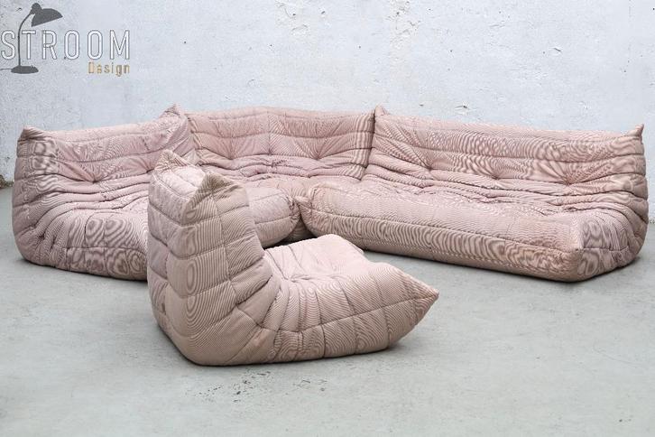 Ligne Roset Togo Sofa Bank Jaren 70 Vintage Design Cinna, Maison & Meubles, Canapés | Sofas & Chaises Longues, Utilisé, Autres dimensions