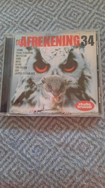 De afrekening 34 (Studio Brussel,  cd) beschikbaar voor biedingen