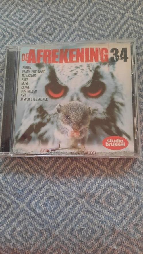 De afrekening 34 (Studio Brussel,  cd), Cd's en Dvd's, Cd's | Verzamelalbums, Zo goed als nieuw, Ophalen of Verzenden
