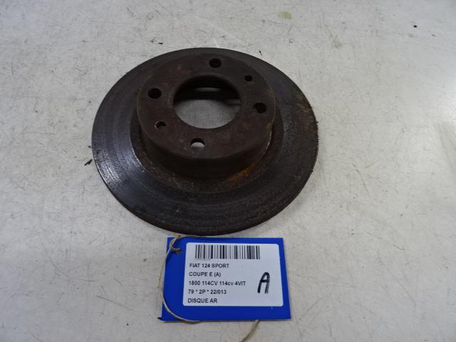 REMSCHIJF ACHTER Fiat 124 Spider (01-1969/11-1985), Auto-onderdelen, Remmen en Aandrijving, Fiat, Gebruikt