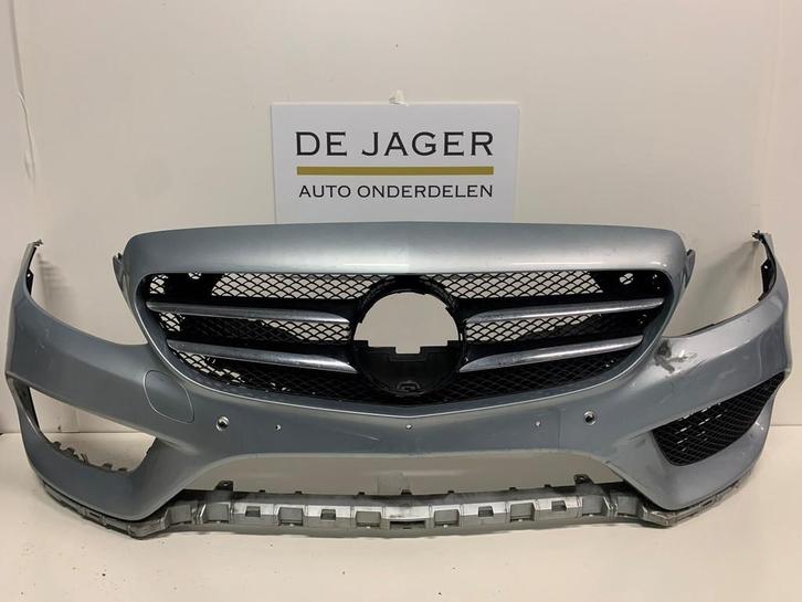 MERCEDES C KLASSE W205 AMG VOORBUMPER BUMPER 2014-, Auto-onderdelen, Carrosserie, Bumper, Mercedes-Benz, Voor, Gebruikt