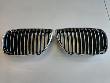 Grille set chrome met chromen spijlen  BMW 1 serie E87 LCI 5 beschikbaar voor biedingen