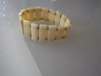 vintage armband, Ophalen of Verzenden, Gebruikt, Beige, Overige materialen