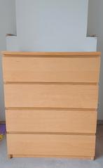 Commode 4 tiroirs, Maison & Meubles, Armoires | Commodes, 25 à 50 cm, Moins de 100 cm, Enlèvement, Utilisé