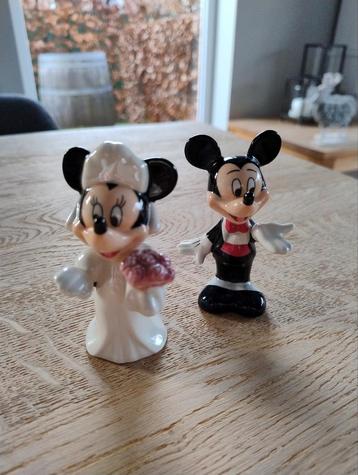 Disney Mickey en Minnie bruid en bruidegom peper en zoutvat