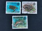 Seychelles 1977 - faune sous-marine - tortue, langouste, Affranchi, Enlèvement ou Envoi, Autres pays