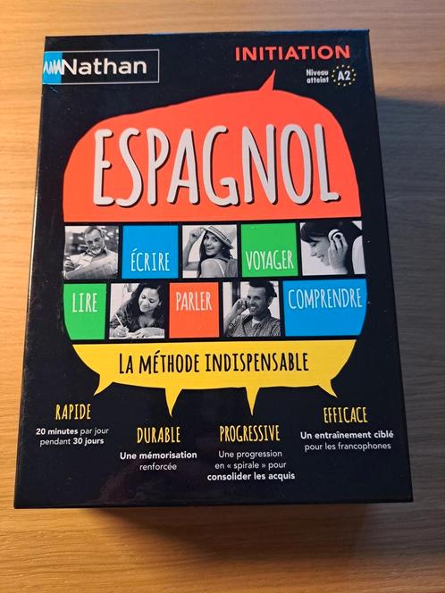 Initiation Espagnol A2 - Nathan, Boeken, Studieboeken en Cursussen, Zo goed als nieuw