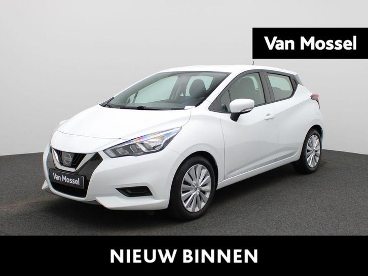 Nissan Micra 1.0 IG-T Acenta | Camera | Cruise | Airco, Auto's, Nissan, Bedrijf, Te koop, Micra, Airconditioning, Centrale vergrendeling