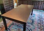 Uitschuifbare houten eettafel j70-80' (incl 6stoelen), Ophalen, Gebruikt, Vijf personen of meer, Rechthoekig