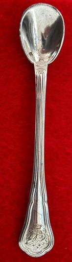 Petite Cuillère en Argent pour Sucrier ou Condiments, Antiquités & Art, Enlèvement ou Envoi, Argent