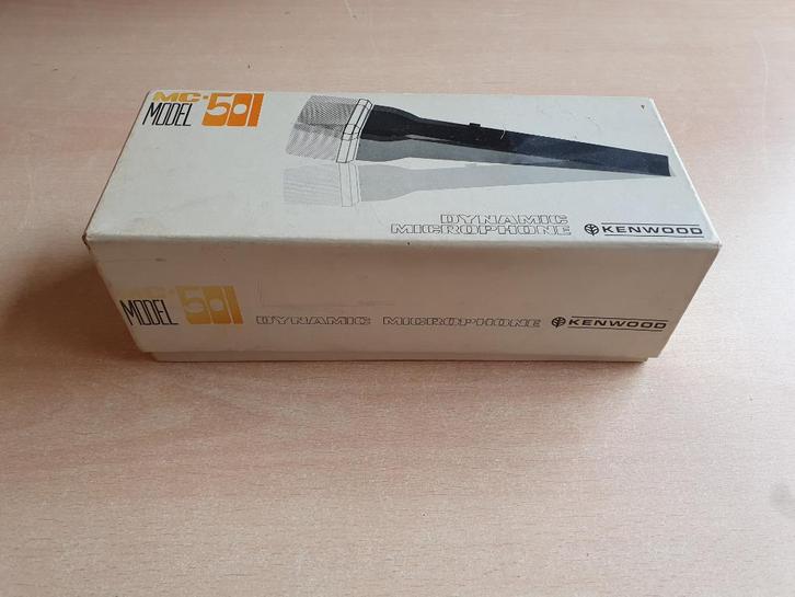 Dynamic Microphone Kenwood Model MC-501, Muziek en Instrumenten, Microfoons, Ophalen of Verzenden