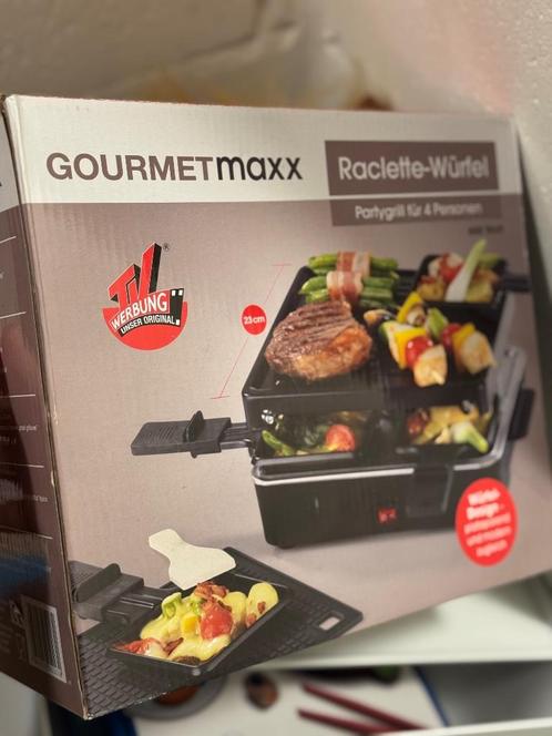 GOURMETmaxx Raclette-Würfel - Nieuw in doos, Elektronische apparatuur, Airfryers, Nieuw, Airfryer, 750 t/m 999 gram, Ophalen