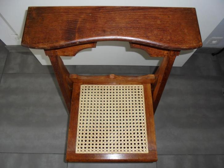 Bidstoel, Antiek en Kunst, Antiek | Meubels | Stoelen en Sofa's, Ophalen
