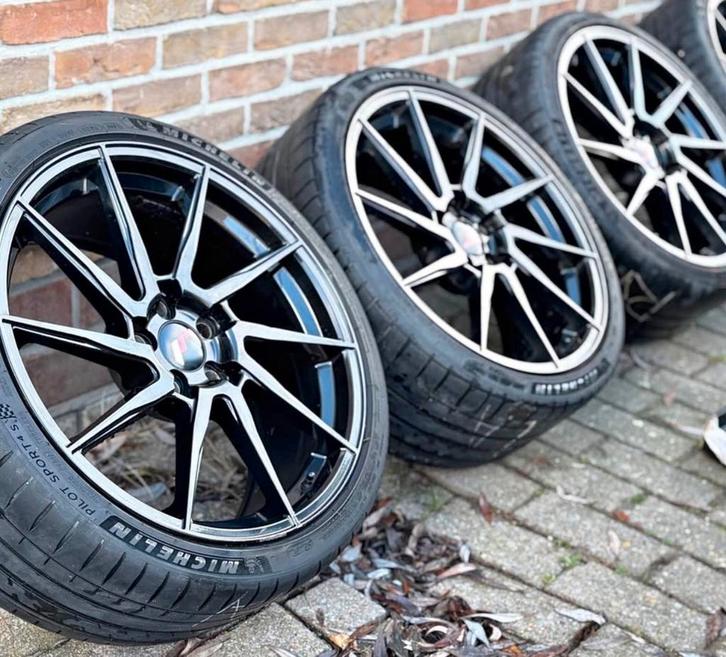 Japan Racing JR36 velgen van 19 inch 5 x 112, Auto-onderdelen, Banden en Velgen, Band(en), Zomerbanden, 19 inch, Ophalen