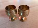 Mini bekertjes, bloempotjes en vazen, Ophalen of Verzenden, Goud