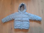 Lichtblauwe winterjas maat 140, Kinderen en Baby's, Gebruikt, Meisje, Mango, Ophalen of Verzenden