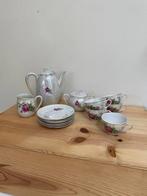 Vintage Theeset met Rozenmotief, Ophalen of Verzenden