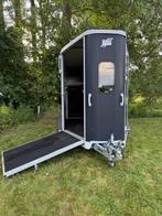 Paardentrailer iForWilliams HB511 incl camera’s en zadelkast, Dieren en Toebehoren, Ophalen of Verzenden, Gebruikt, Aluminium