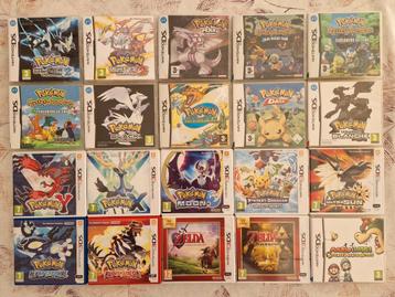 Verschillende Pokemon, Zelda en Mario games te koop. beschikbaar voor biedingen