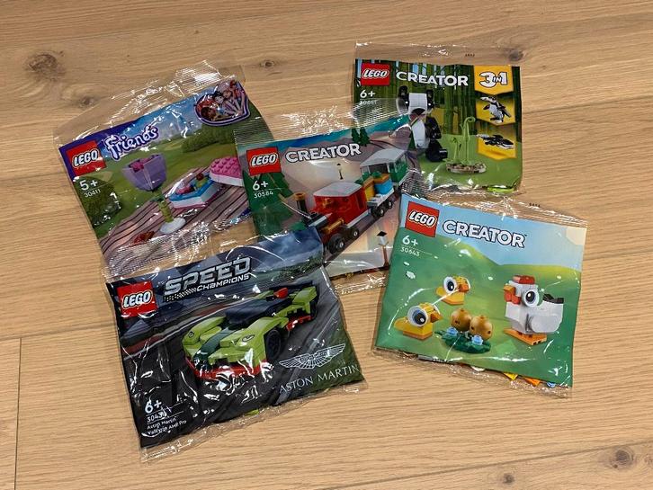 5x Lego Polybag - nieuw, Enfants & Bébés, Jouets | Duplo & Lego, Neuf, Lego, Enlèvement ou Envoi
