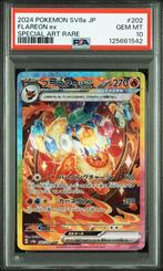Flareon ex PSA 10 - 202/187 - Japanese Terastal Festival, Ophalen of Verzenden, Zo goed als nieuw, Losse kaart