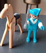 Playmobil system 3353 paard en mannetje met zwaard, Kinderen en Baby's, Ophalen of Verzenden, Gebruikt