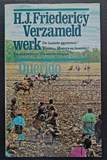 H.J. Friedericy, Verzameld Werk beschikbaar voor biedingen